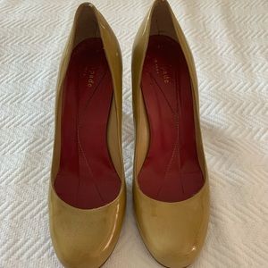 ♠️ kate spade ♠️ Nude Patent Leather Heels